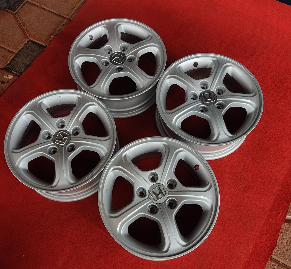 15 INCH HONDA CIVIC ALLOYS